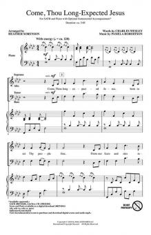 Come, Thou Long-Expected Jesus Standard