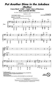 Put Another Dime In The Jukebox (Medley) Standard