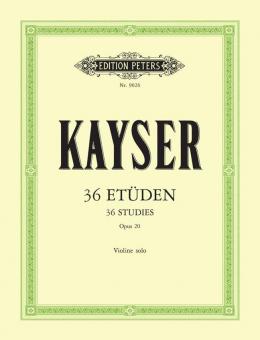 36 Studies op. 20 