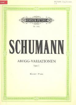 Variations Abegg op. 1 