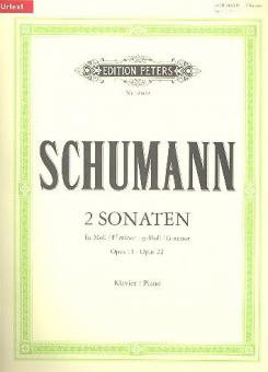 Sonatas in F sharp minor Op. 11; G minor Op. 22 
