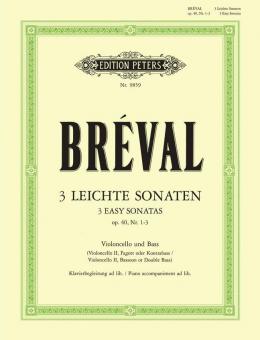 3 Easy Sonatas Op. 40 Nos. 1-3 