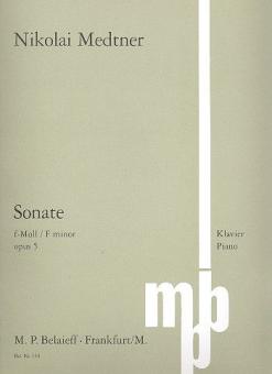 Sonata F Minor op. 5 Standard