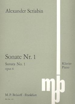Sonata No 1 Op. 6 
