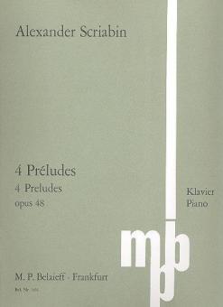 Quatre Préludes op. 48 