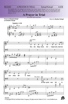 A Prayer in Trial Standard