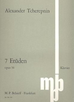 Sept Études op. 56 