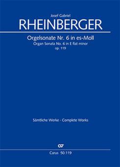 Sonate pour orgue No.6 en mi bémol mineur 
