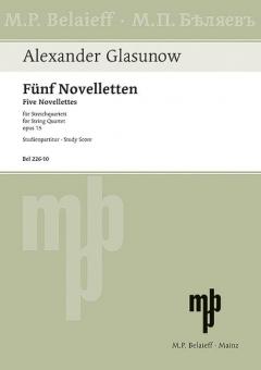 Cinq Novellettes op. 15 