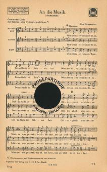An die Musik 