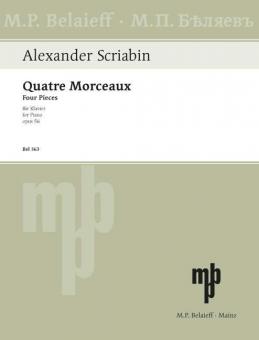 Quatre Morceaux op. 56 Standard