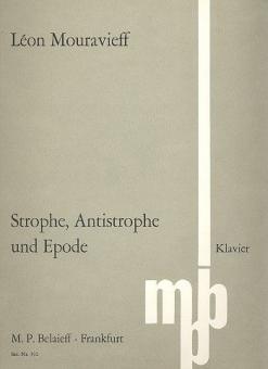 Strophe, Antistrophe And Epode 