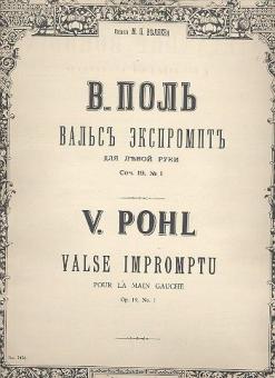Vals Impromptu op. 19/1 Standard