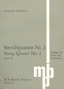 String Quartet No 2 F major op. 10 Standard