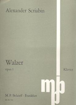 Valse op. 1 