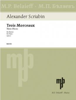 Trois Morceaux op. 2 Standard