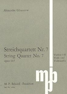 String Quartet No 7 C major op. 107 
