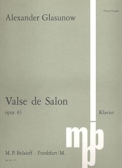 Valse de Salon op. 43 