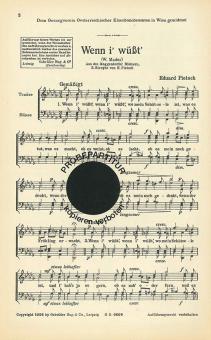 Wenn i wüsst 