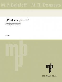 Post Scriptum Standard