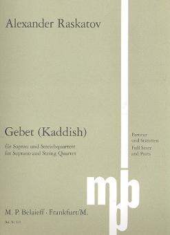 Prayer (Kaddish) 