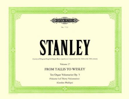 10 Organ Voluntaries op. 5 