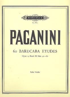 60 Barucaba Studies Op. 14 Vol. 3 