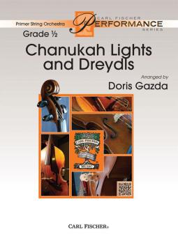 Chanukah Lights and Dreydls 