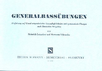 Generalbassübungen 