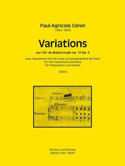 Variations sur l'Air de Malborough 