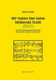 Wir haben hier keine bleibende Stadt 