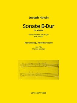 Sonata B flat major Hob. XVI:2d 