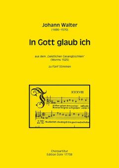 In Gott glaub ich 