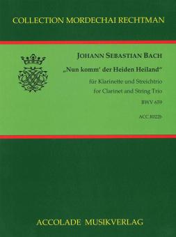 Choral-Präludium 'Nun komm' der Heiden Heiland' 