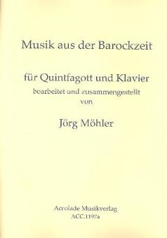 Musik aus der Barockzeit für Quintfagott und Klavier 