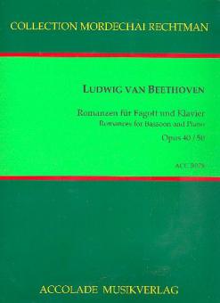 2 Romances Sol majeur et Fa majeur op. 40 / op. 50 