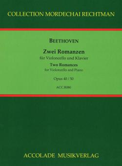 2 Romances Sol majeur et Fa majeur op. 40 / op. 50 