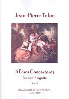6 Duos concertants 2 