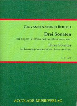 3 Sonaten (Reprint) 