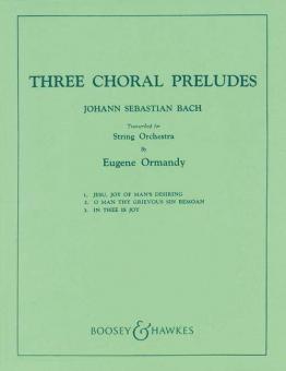 Three Chorale Preludes 