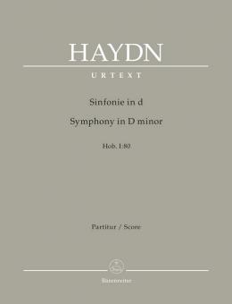 Symphonie en ré mineur Hob: I:80 