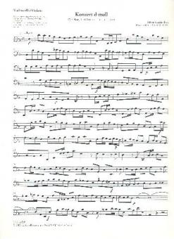 Concerto d-Moll BWV 1059R 