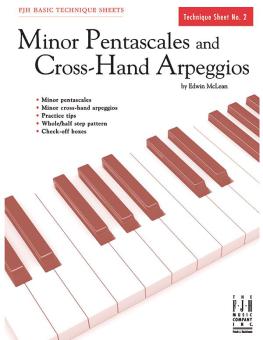 Basic Technique Sheet 2 Minor Pentascales & Arps Standard
