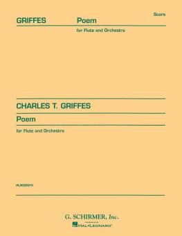 Poem for Flute and Orchestra (Study Score 59) 