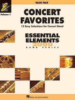 Concert Favorites Vol. 1 Value Pak 