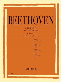 10 Son. Per Vl. E Pf. Vol. II: N.6-10 