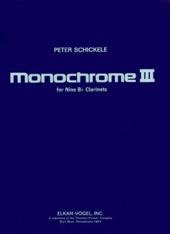 Monochrome Iii 