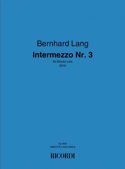 Intermezzo Nr. 3 