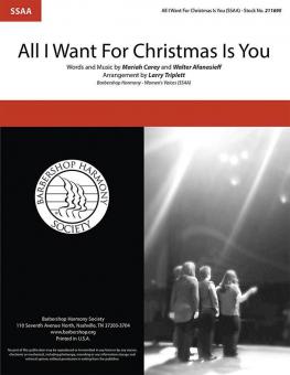 All I Want for Christmas Is You Standard