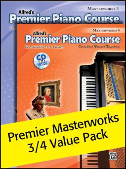 Premier Piano Course, Masterworks 3 & 4 